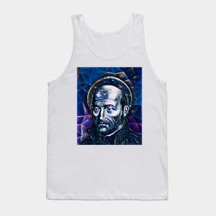 Ignatius of Loyola Dark and White Portrait | Ignatius of Loyola Artwork 5 Tank Top